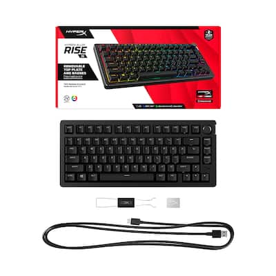 New HyperX Alloy Rise 75 75% Wired Mechanical Linear Switch