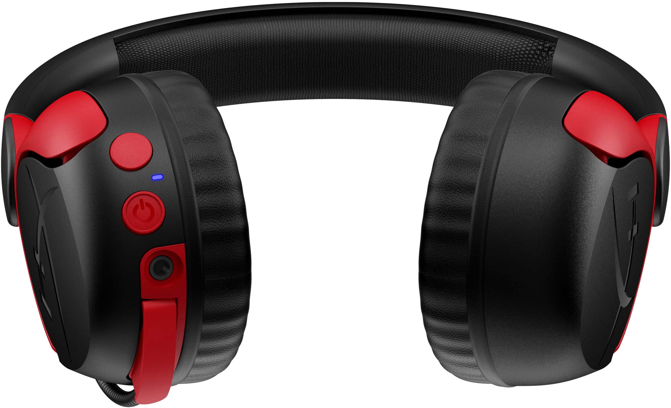 Alt View 19. HyperX - Cloud Mini Wireless Headset for PC, PS5, PS4, Xbox Series X|S, Xbox One, Nintendo Switch, Chromebook, and Mobile - Red/Black.