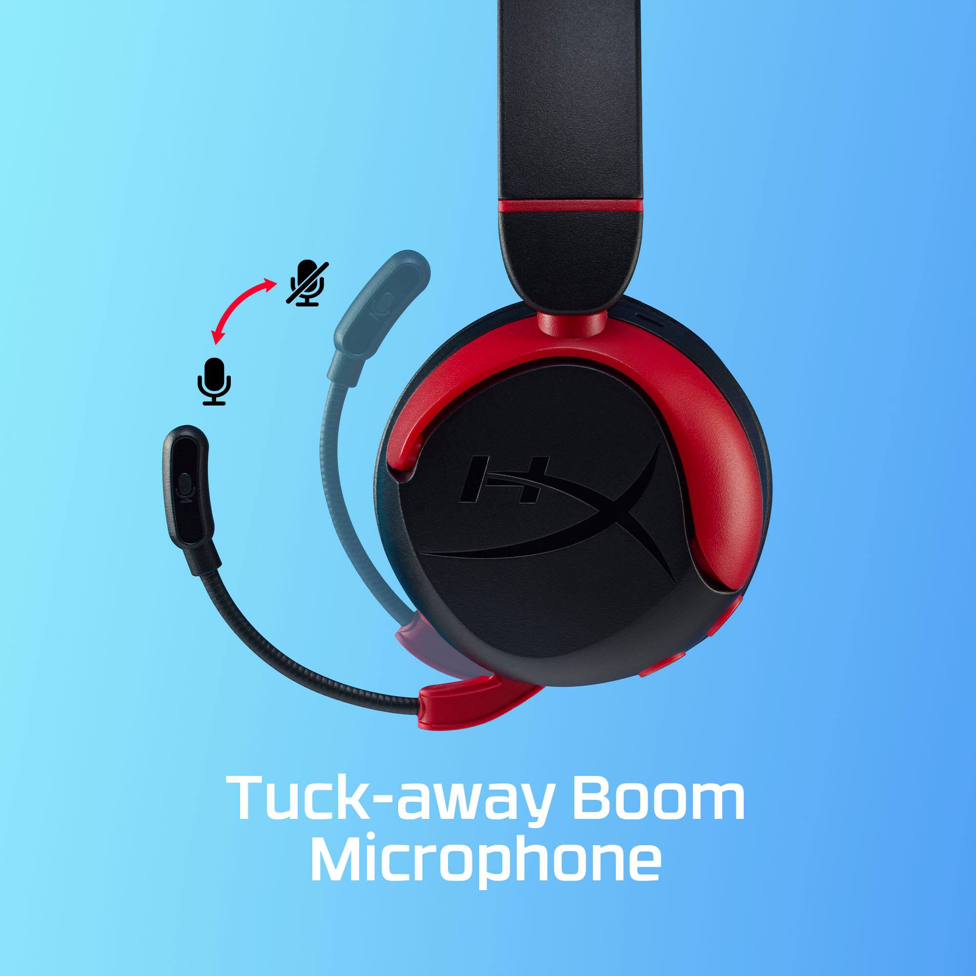 Zoom in on Tuck-away Boom Microphone