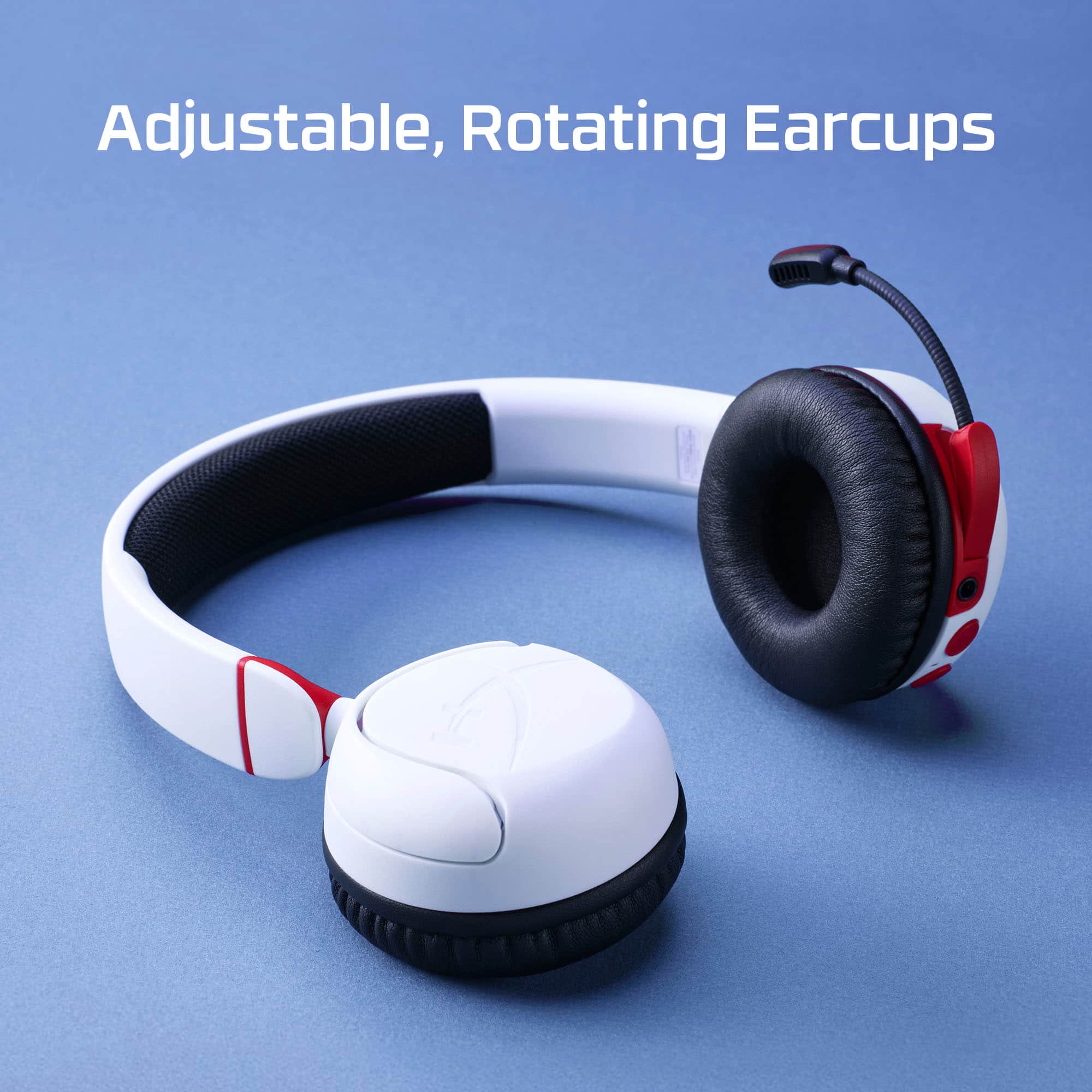 Adjustable, rotating earcups.