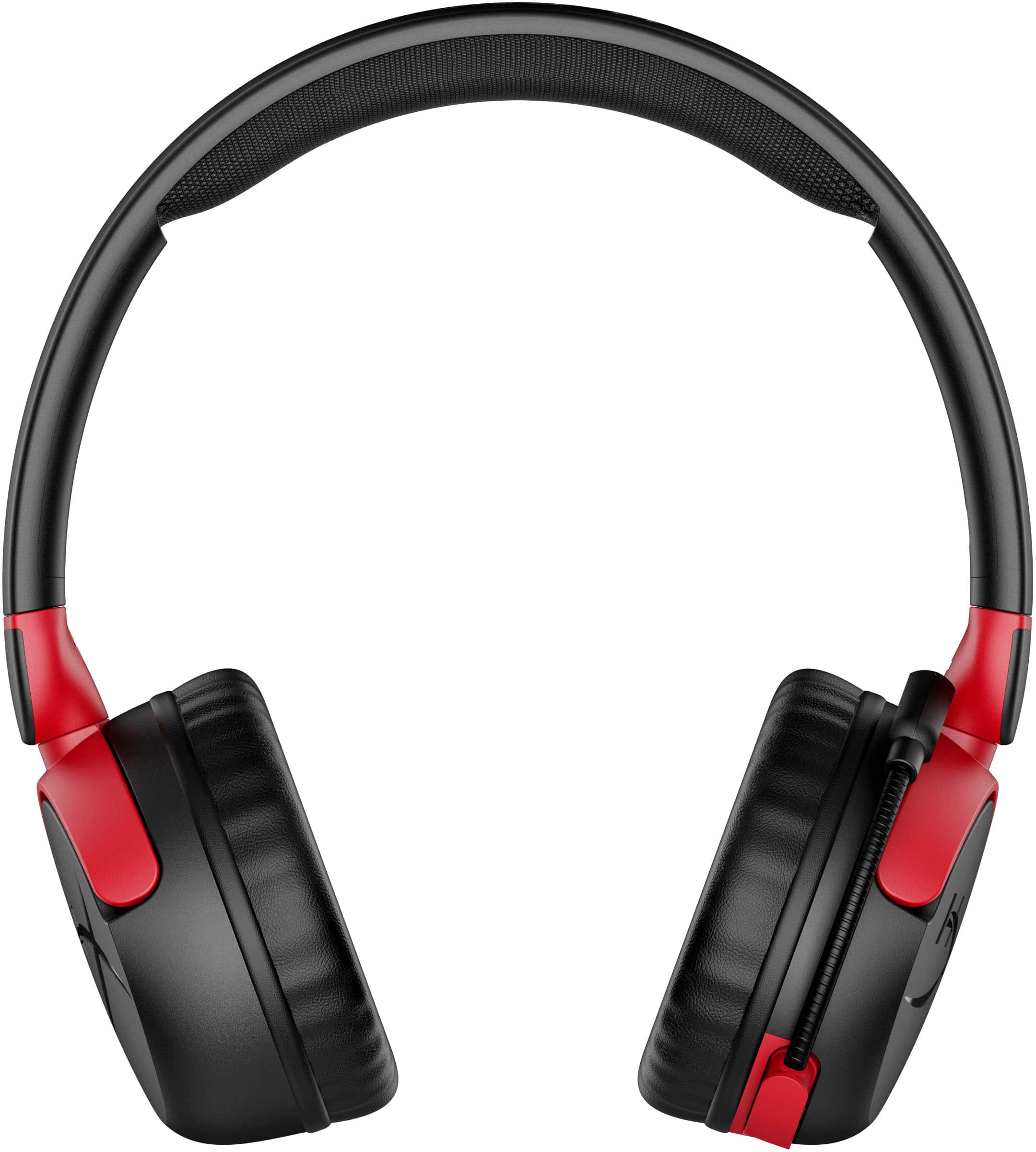 Alt View 18. HyperX - Cloud Mini Wireless Headset for PC, PS5, PS4, Xbox Series X|S, Xbox One, Nintendo Switch, Chromebook, and Mobile - Red/Black.