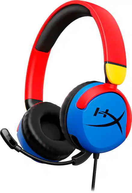 HyperX Cloud Mini Wired Headset for PC PS5 PS4 Xbox Series X S Xbox One Nintendo Switch Chromebook and Mobile Blue Red Yellow 7G8F3AA Best Buy