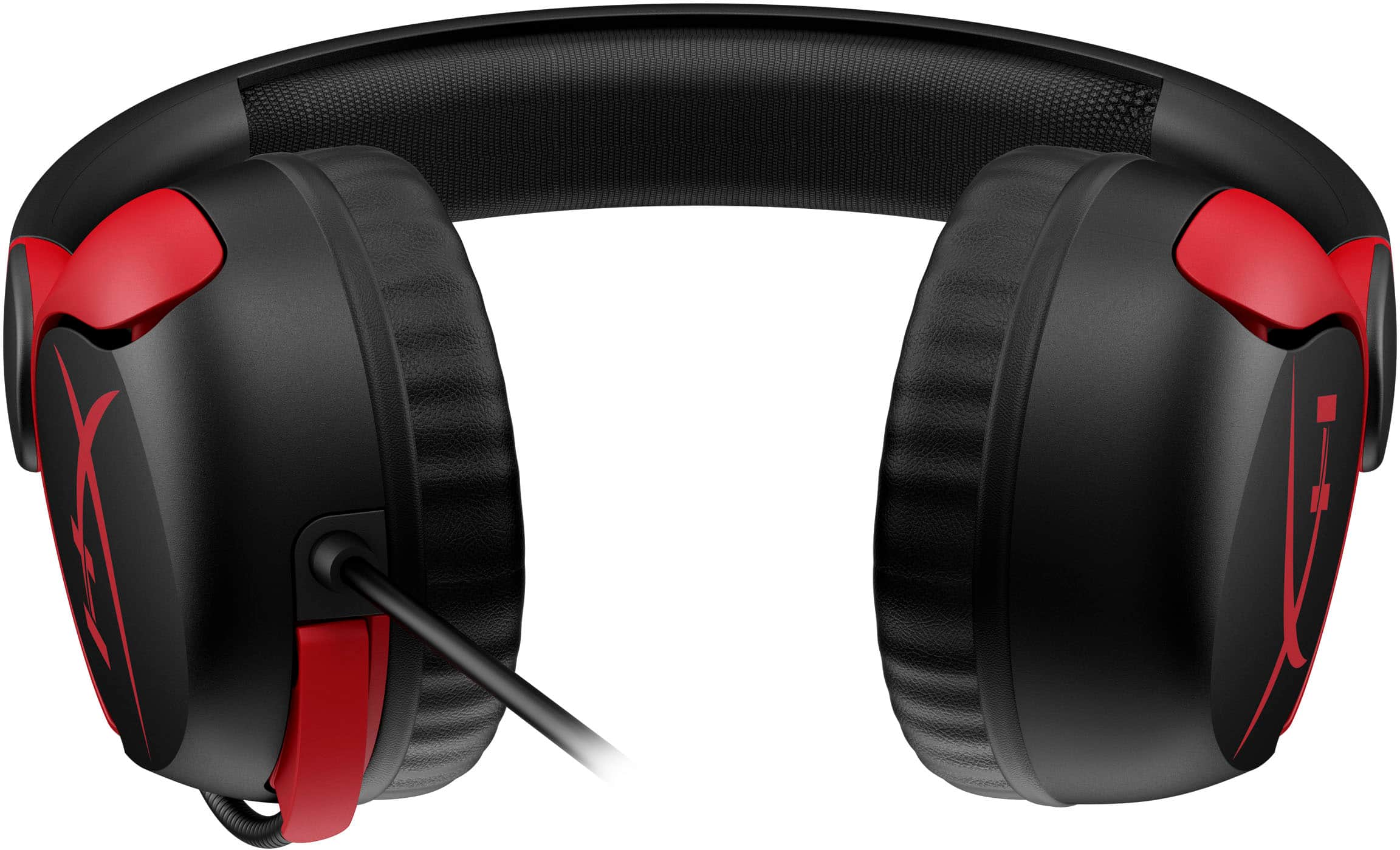 Alt View 18. HyperX - Cloud Mini Wired Headset for PC, PS5, PS4, Xbox Series X|S, Xbox One, Nintendo Switch, Chromebook, and Mobile - Red/Black.