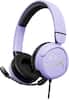 Front. HyperX - Cloud Mini Wired Headset for PC, PS5, PS4, Xbox Series X|S, Xbox One, Nintendo Switch, Chromebook, and Mobile - Lavender.
