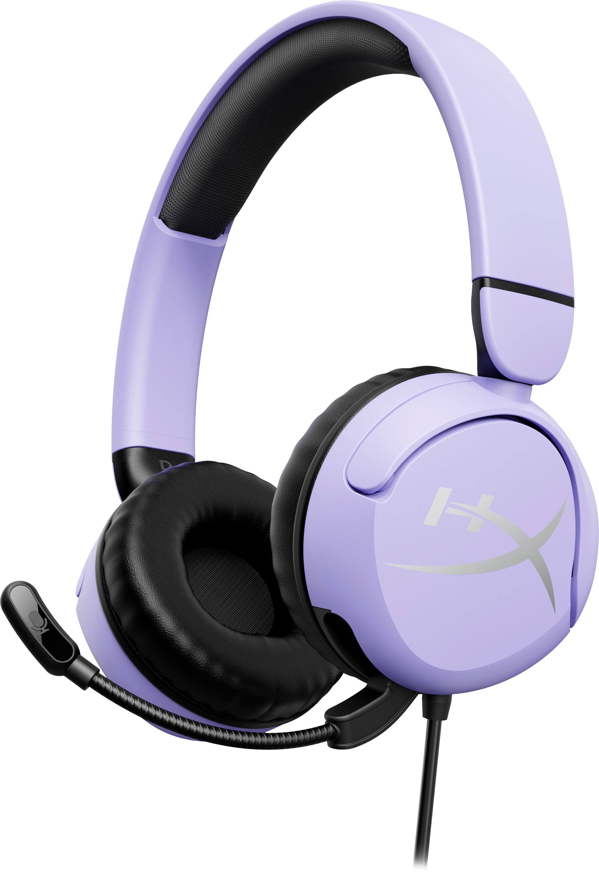 HyperX - Cloud Mini Wired Headset for PC, PS5, PS4, Xbox Series X|S, Xbox One, Nintendo Switch, Chromebook, and Mobile - Lavender