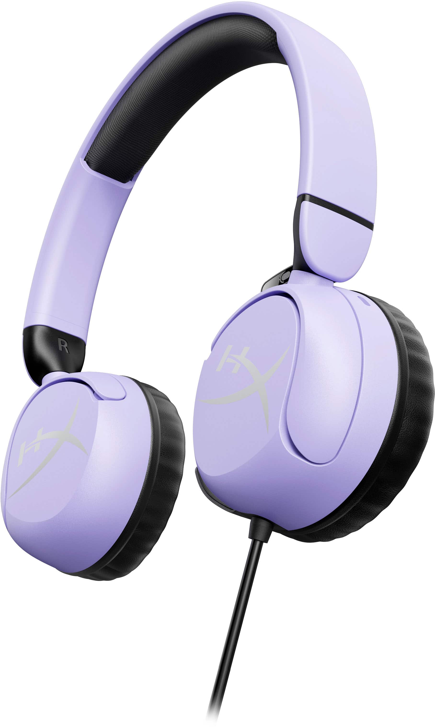 Alt View 11. HyperX - Cloud Mini Wired Headset for PC, PS5, PS4, Xbox Series X|S, Xbox One, Nintendo Switch, Chromebook, and Mobile - Lavender.