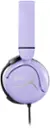 Alt View 12. HyperX - Cloud Mini Wired Headset for PC, PS5, PS4, Xbox Series X|S, Xbox One, Nintendo Switch, Chromebook, and Mobile - Lavender.