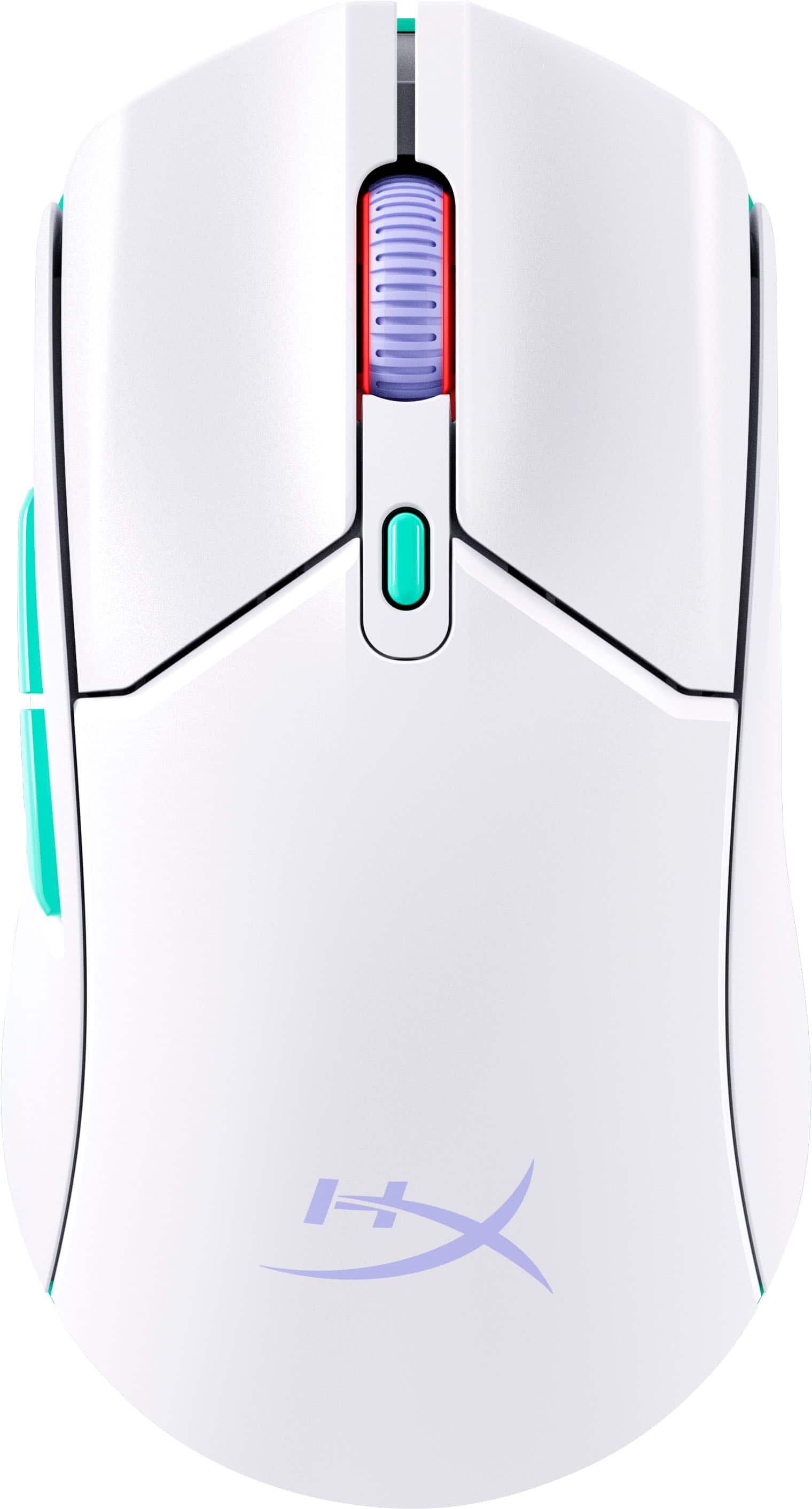 HyperX - Pulsefire Haste 2 Core Lightweight Wireless Optical Gaming Mouse - Wireless - White - Front_Zoom