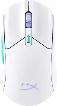 HyperX - Pulsefire Haste 2 Core Lightweight Wireless Optical Gaming Mouse - Wireless - White