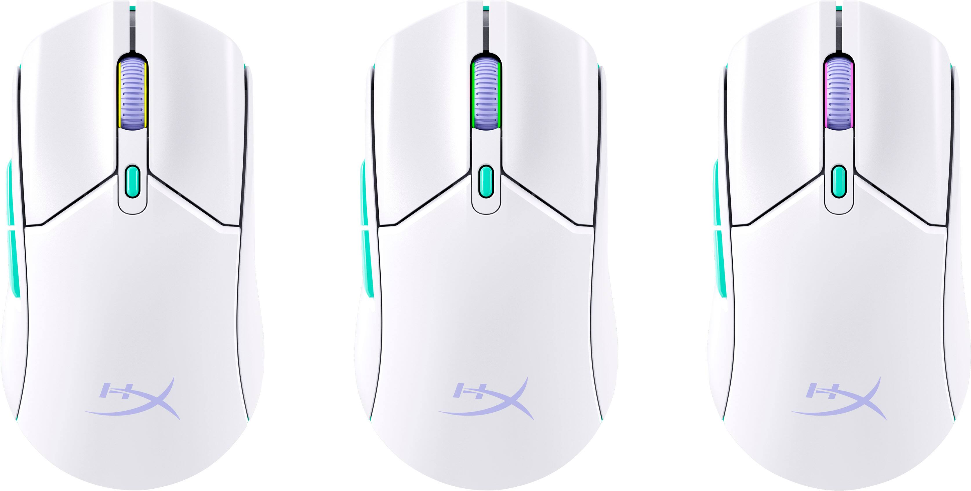 Alt View 14. HyperX - Pulsefire Haste 2 Mini Lightweight Wireless Optical Gaming Mouse - White.