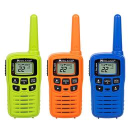 Midland - T10X3M MULTI-COLOR PACK X-TALKER TWO-WAY RADIO - Mutli