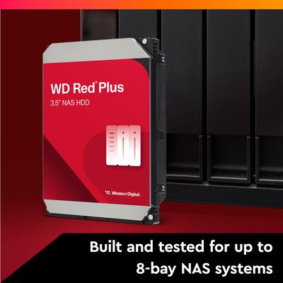 WD Red Plus 8TB NAS Internal Hard Drive WD80EFPX - Best Buy WD Red Plus 8TB NAS Internal Hard Drive WD80EFPX - Best Buy
