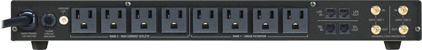 Alt View 12. Panamax - 9 Outlet 1575 Joules Surge Protector - Black.