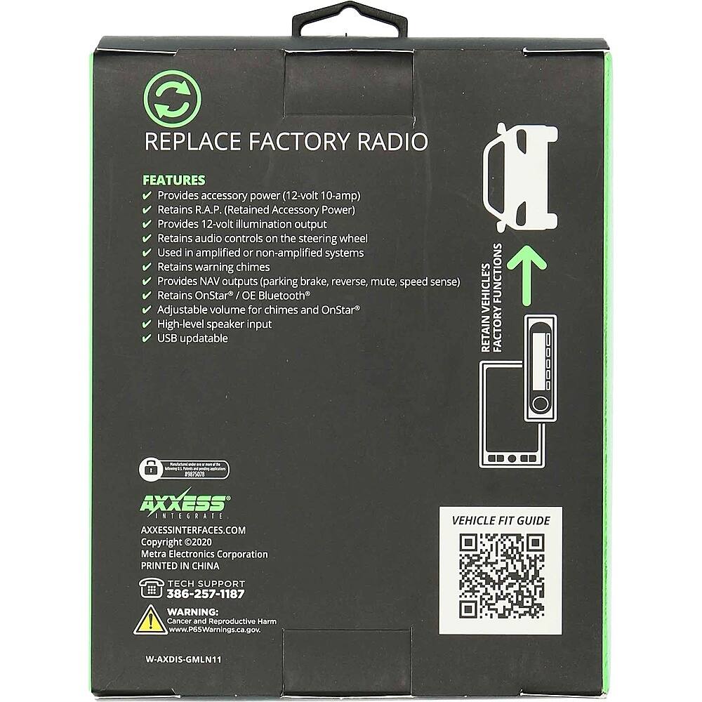 Alt View 12. Metra - Axxess Steering Wheel Control and Data Interface for Select 2006-2012 GM Vehicles - Multi.