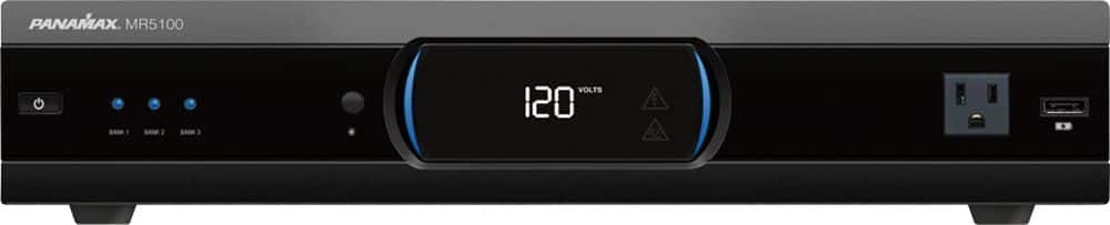 Front. Panamax - 11 Outlet 2025 Joules Surge Protector - Black.