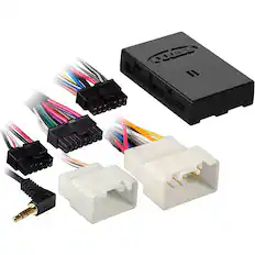 Angle. Metra - Axxess Amplifier Interface for Select 2014-2019 Mitsubishi Vehicles - Multi.