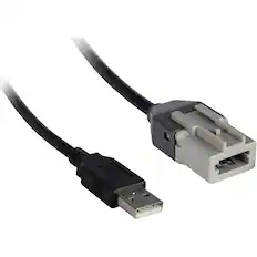 Angle. AXXESS - USB Retention Harness for Select 2011-Up Hyundai and Kia Vehicles - Multi.