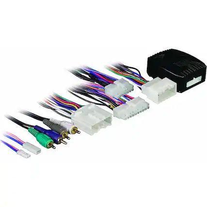 Angle. Metra - Axxess Amplifier Interface for Select 2007-2013 Mitsubishi Vehicles - Multi.