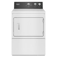 Maytag - 7.4 Cu. Ft. Electric Dryer with IntelliDry Sensor - White - Front_Zoom