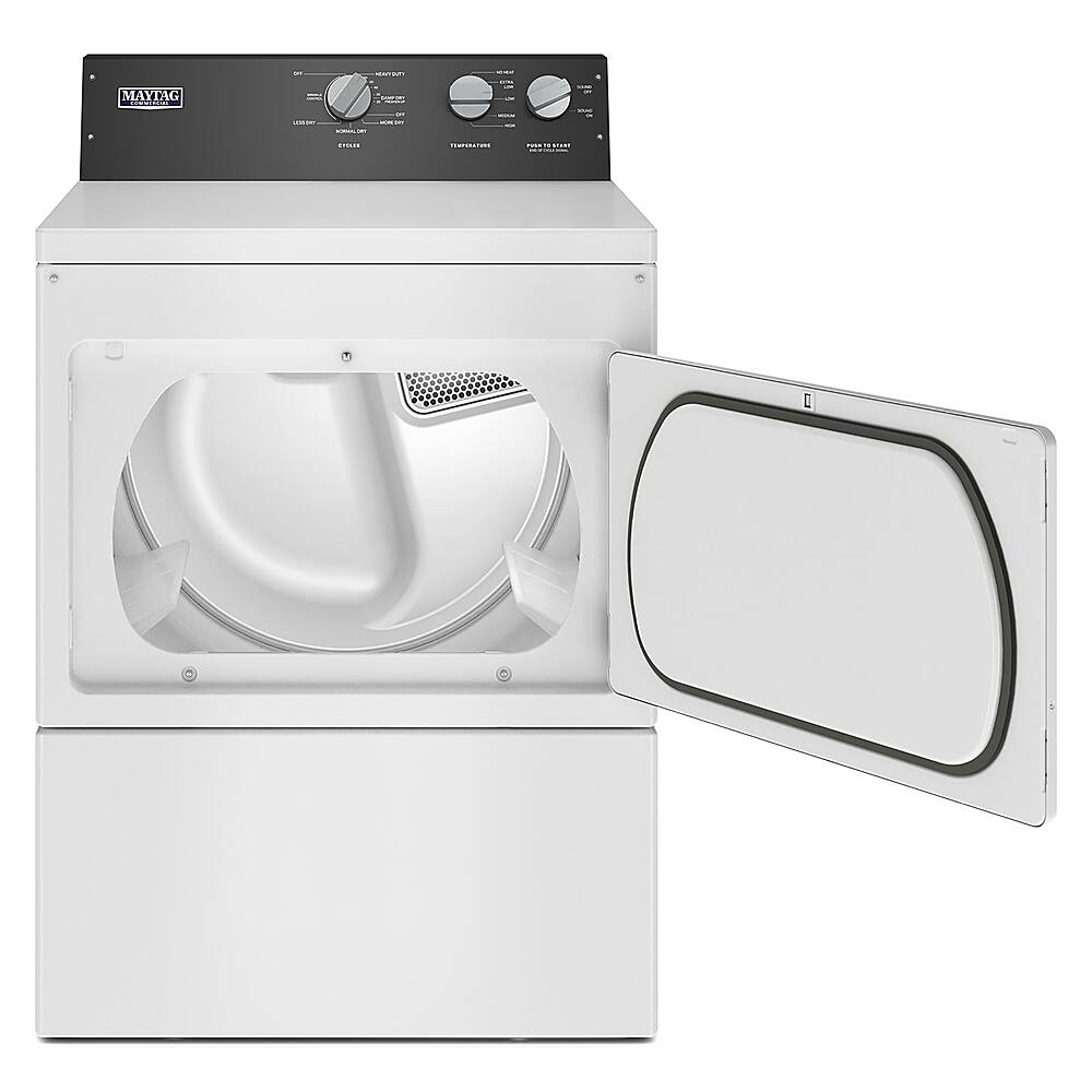 Maytag 7.4 Cu. Ft. Electric Dryer with IntelliDry Sensor White