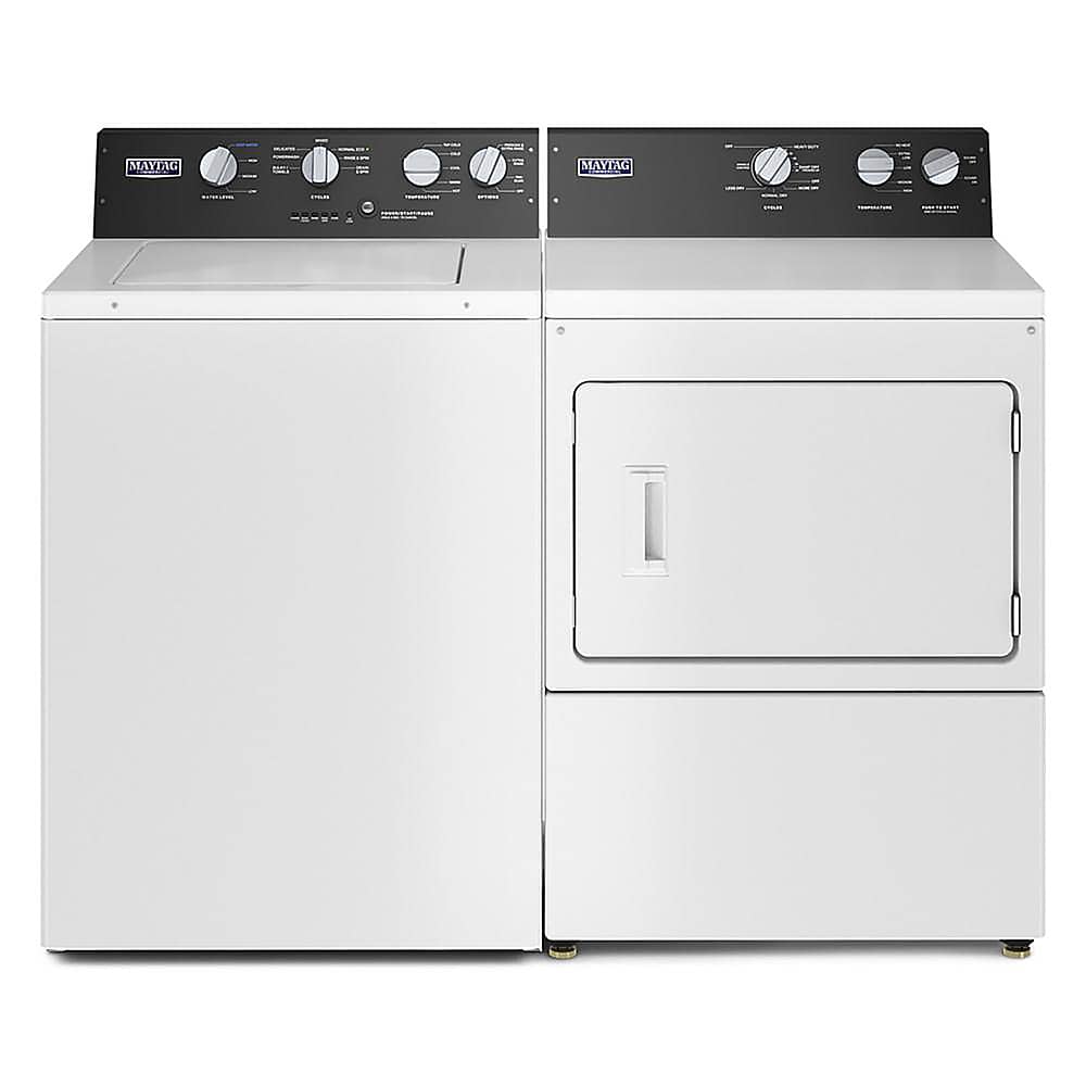 Maytag 7.4 Cu. Ft. Gas Dryer with IntelliDry Sensor White MGDP585GW
