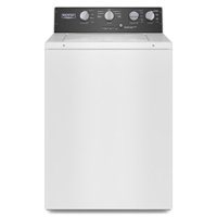 Maytag - 3.5 Cu. Ft. High Efficiency Top Load Washer with Dual Action Agitator - White - Front_Zoom