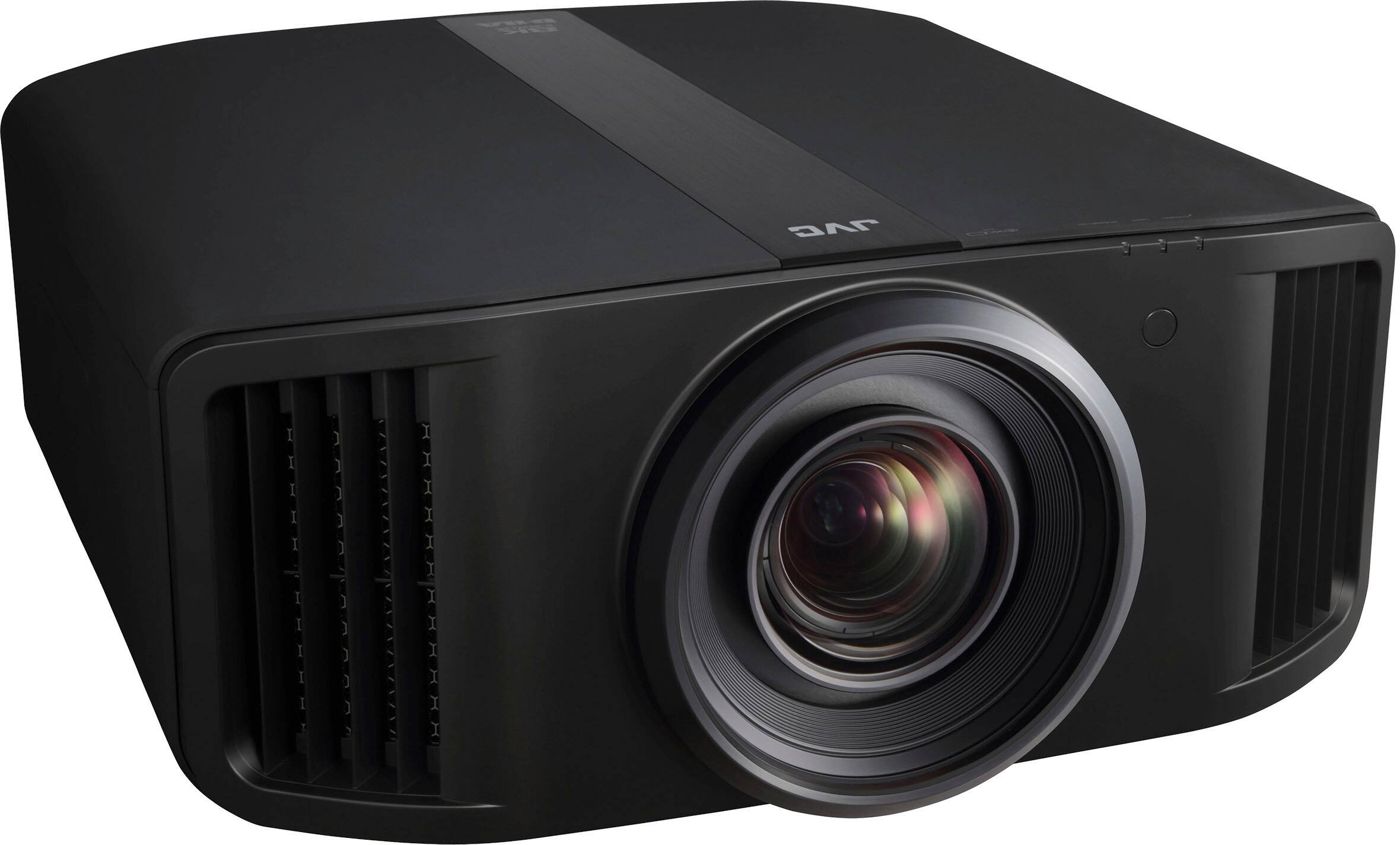 Angle. JVC - JVC DLANZ900 D-ILA 8K/4K Laser Home Projector, 3300lm 150K:1 Native Contrast, 8K/60P, 4K/120P, HDR10+, Frame Adapt HDR - Black.