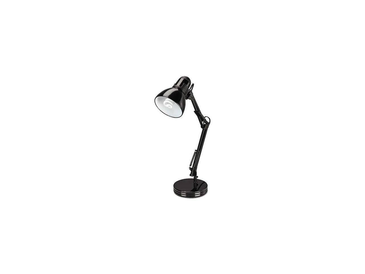 Alt View 7. Alera - Architect Desk Lamp, Adjustable Arm, 22"H, Black.