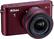 Alt View Standard 4. Nikon - J2 10.1-Megapixel Digital Compact System Camera with 10-30mm and 30-110mm Lenses - Red.