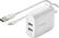 Front. Belkin - BoostCharge Dual USB-A Wall Charger 24W with USB-A to Micro-USB cable - White.
