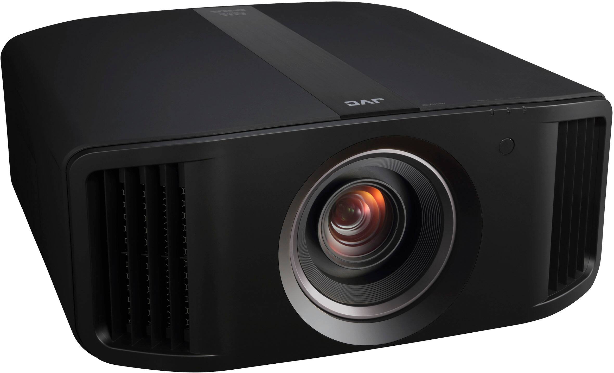 Angle. JVC - JVC DLANZ800 D-ILA 8K/4K Laser Home Projector 2700lm 100,000:1 Native Contrast, 8K/60P 4K/120P, HDR10+, Frame Adapt HDR - Black.