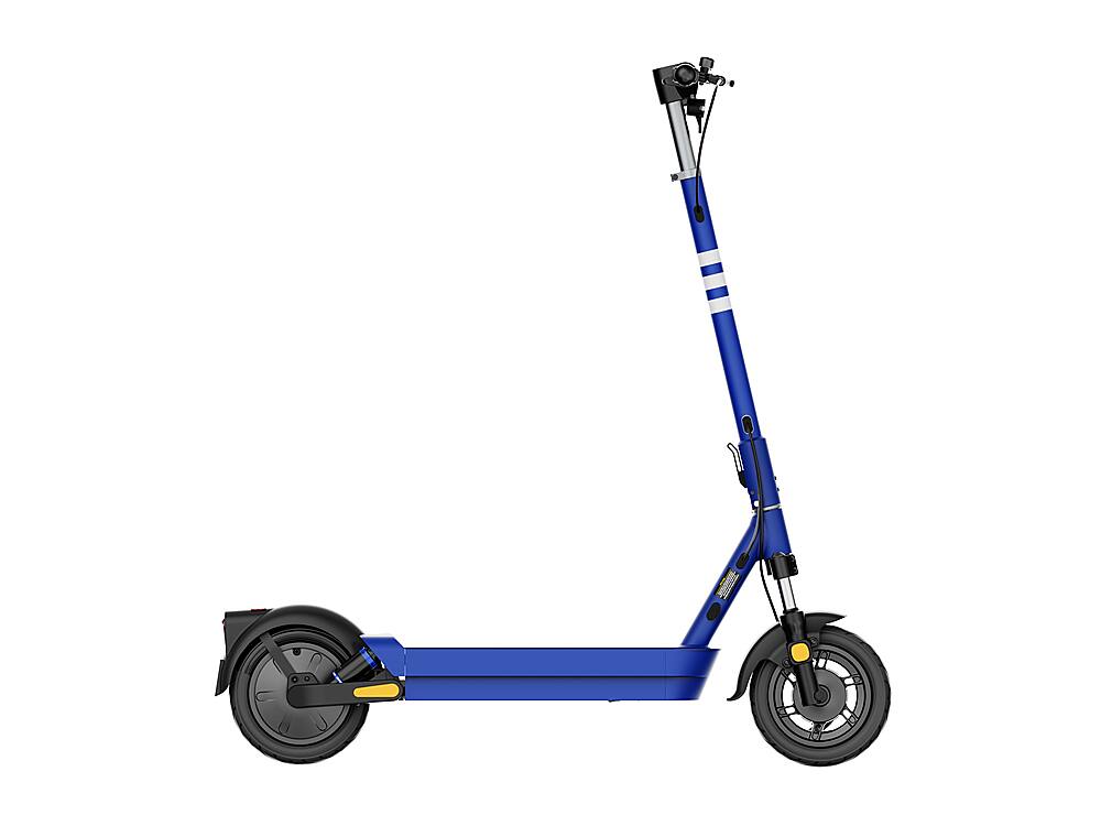 Alt View 17. OKAI - Neon Ultra ES40 Dual-Suspension Electric Scooter w/ 43.5 Miles Max Operating Range & 24 mph Max Speed - Blue.