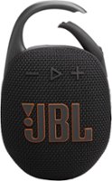 JBL - Clip 5 Portable Bluetooth Speaker - Black - Front_Zoom