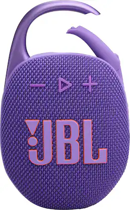 JBL - Clip 5 Portable Bluetooth Speaker - 2024 - Purple