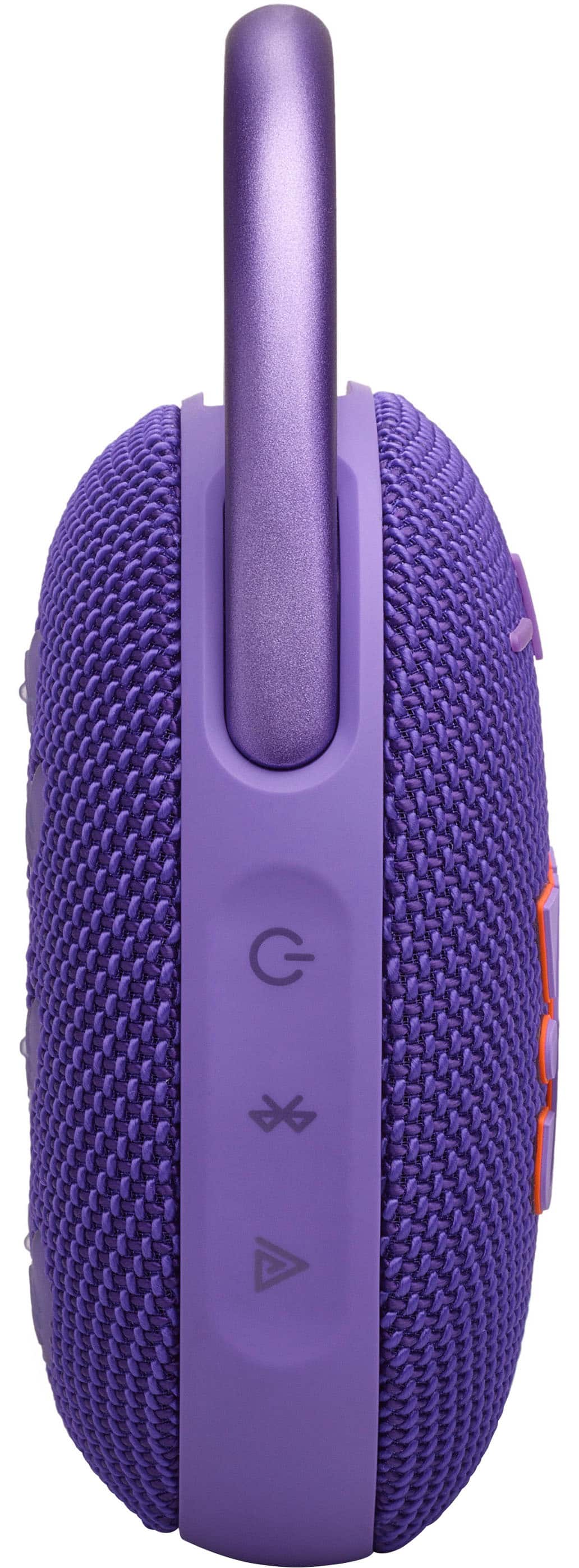 Alt View 11. JBL - Clip 5 Portable Bluetooth Speaker - Purple.
