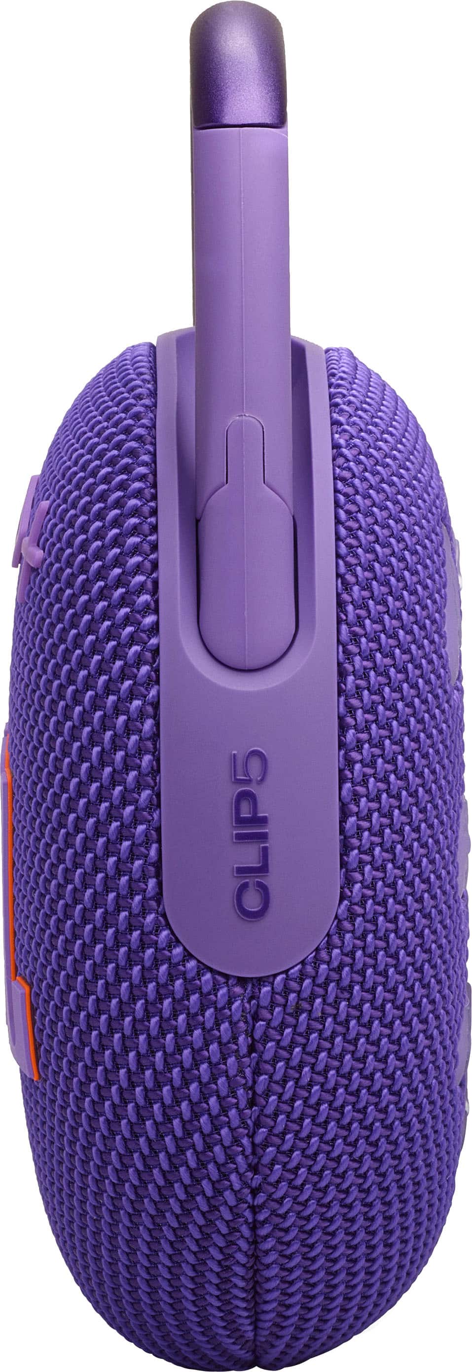 Alt View 12. JBL - Clip 5 Portable Bluetooth Speaker - Purple.