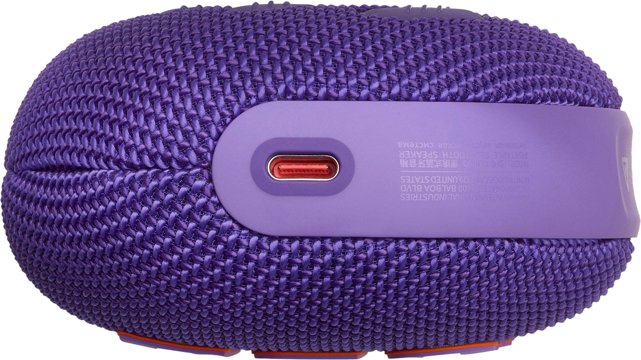 Alt View 14. JBL - Clip 5 Portable Bluetooth Speaker - Purple.