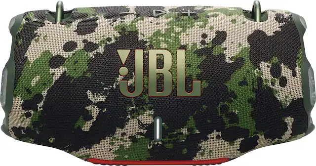 Front. JBL - Xtreme 4 Portable Wireless Speaker - Camouflage.