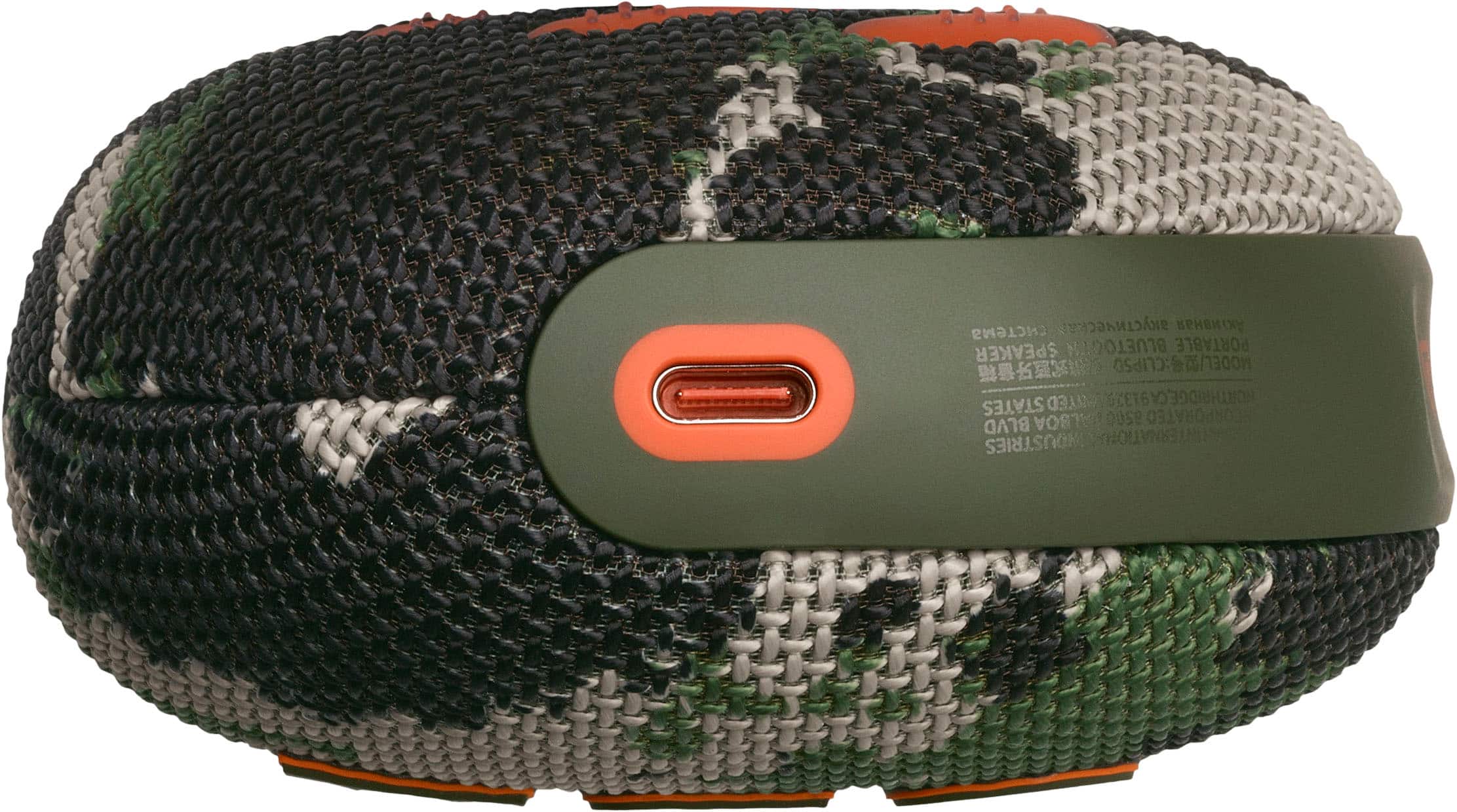 Alt View 14. JBL - Clip 5 Portable Bluetooth Speaker - Camouflage.