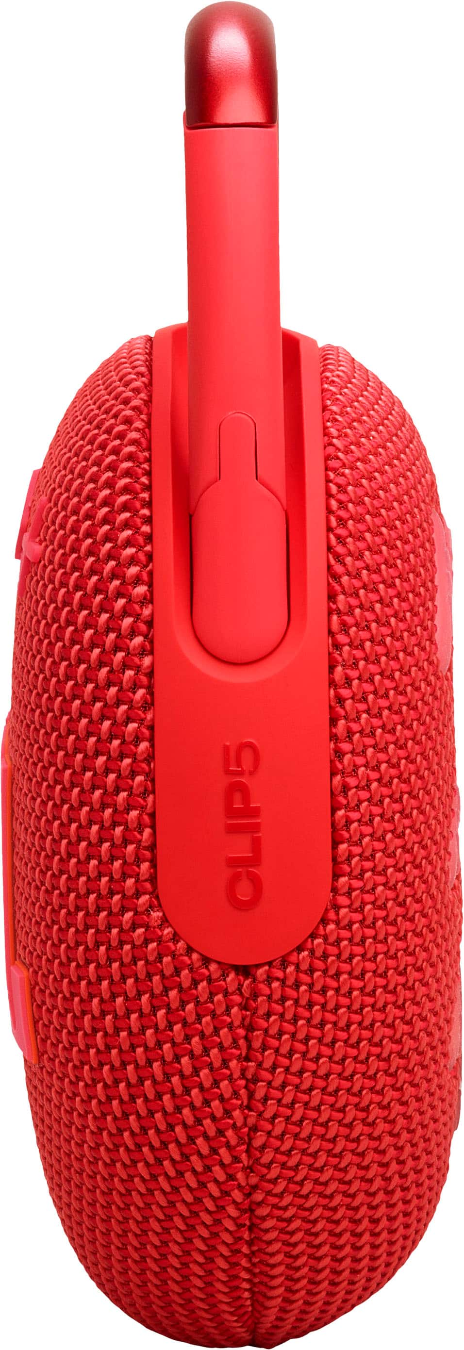 Alt View 12. JBL - Clip 5 Portable Bluetooth Speaker - Red.