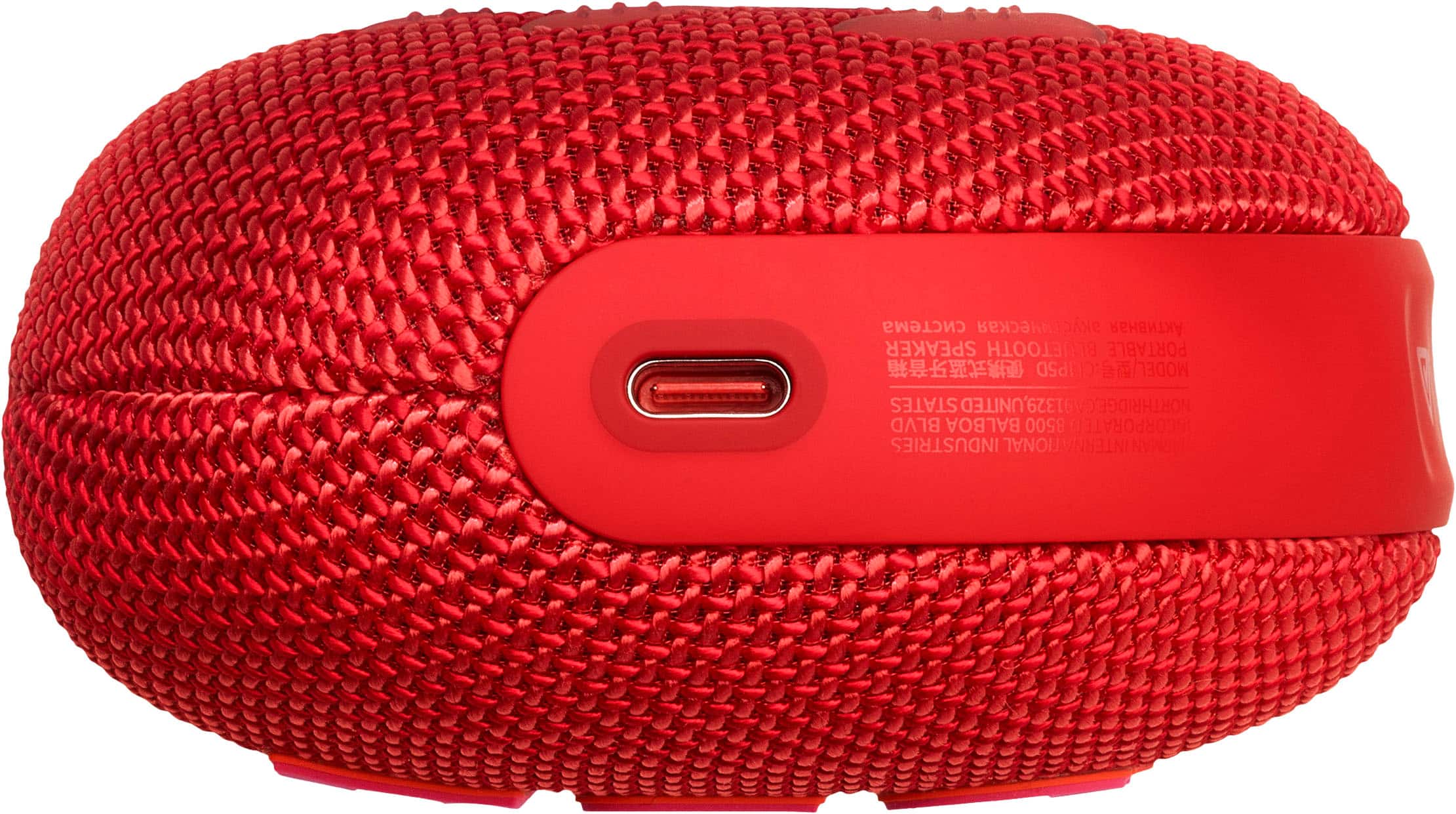 Alt View 14. JBL - Clip 5 Portable Bluetooth Speaker - Red.