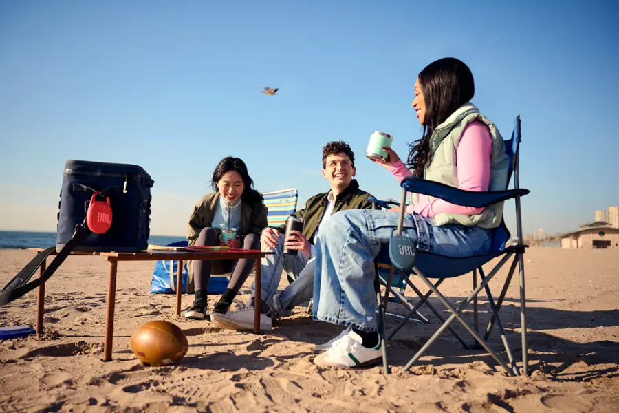 Alt View 21. JBL - Clip 5 Portable Bluetooth Speaker - Red.