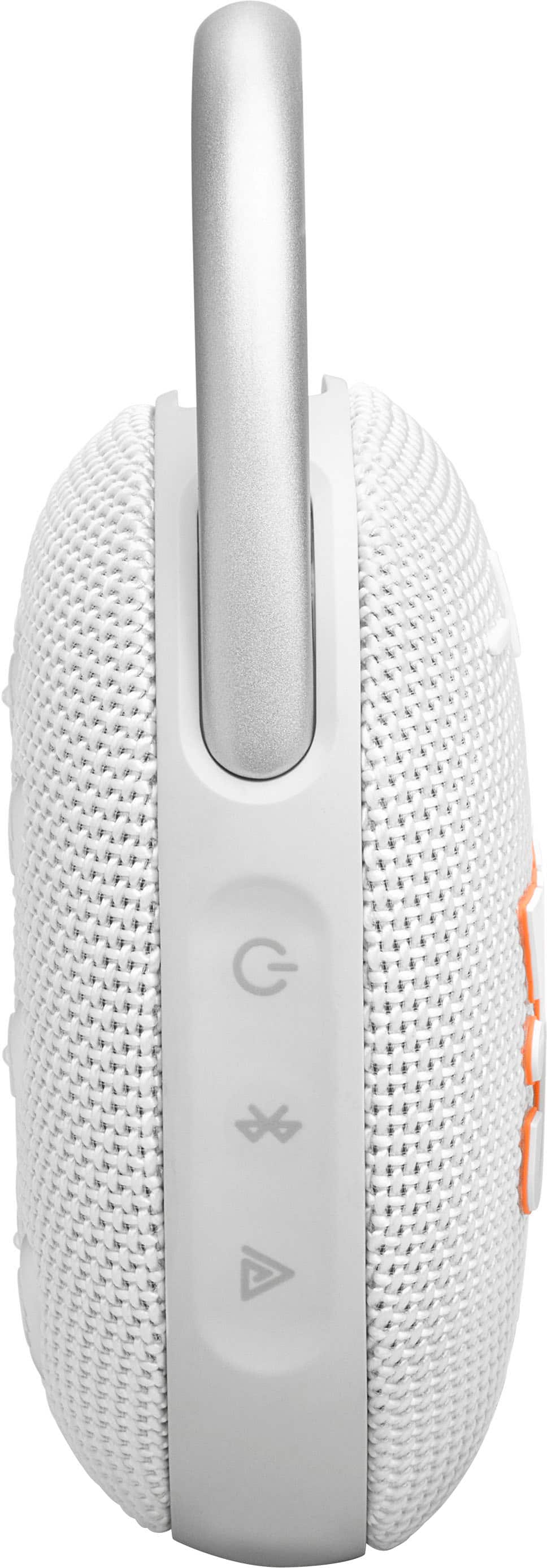Alt View 11. JBL - Clip 5 Portable Bluetooth Speaker - White.
