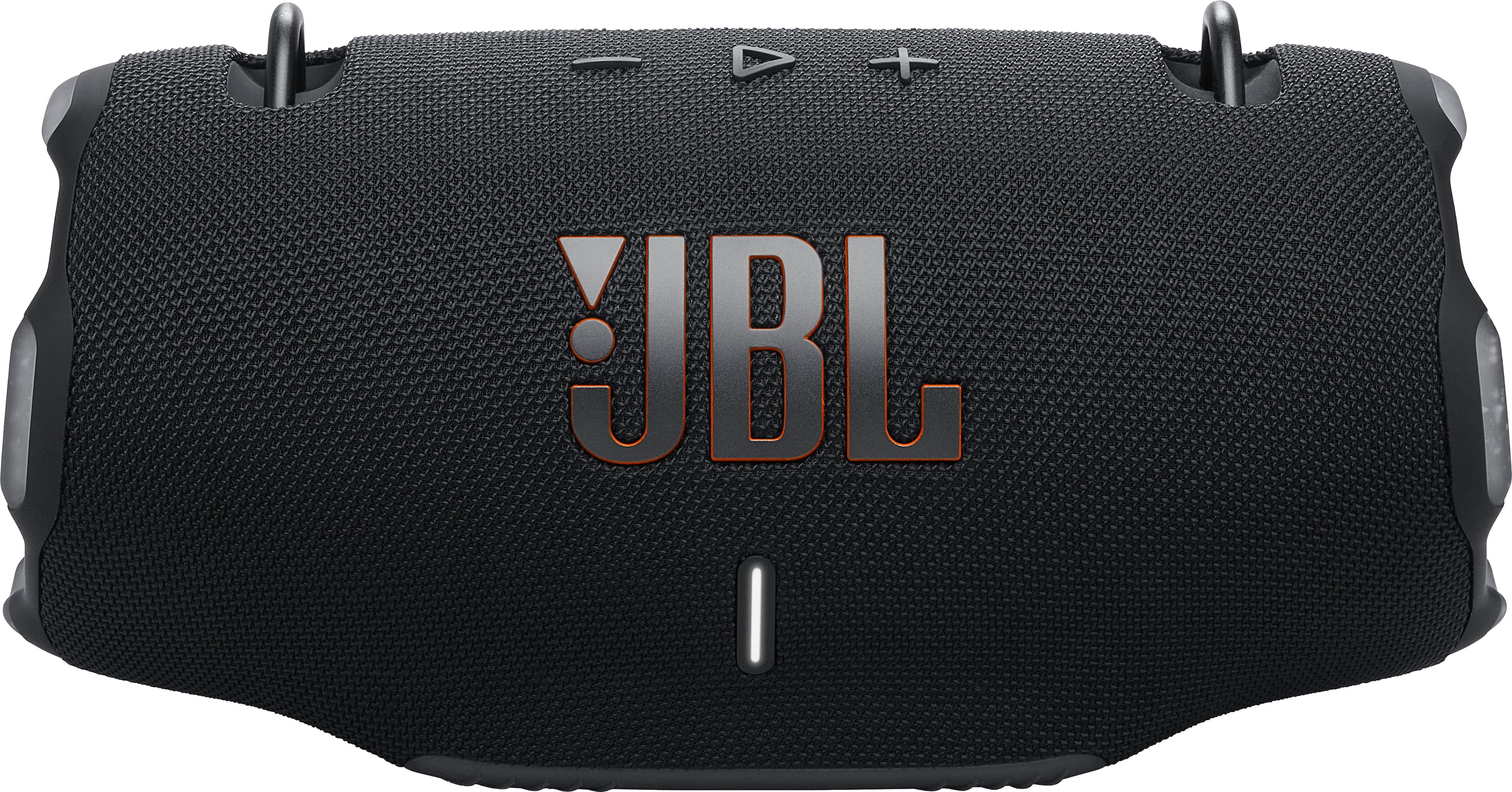 Front. JBL - Xtreme 4 Portable Bluetooth Speaker - Black.