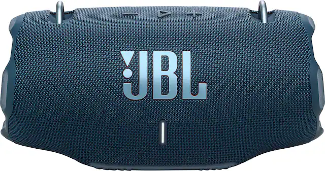 Front. JBL - Xtreme 4 Portable Wireless Speaker - Blue.
