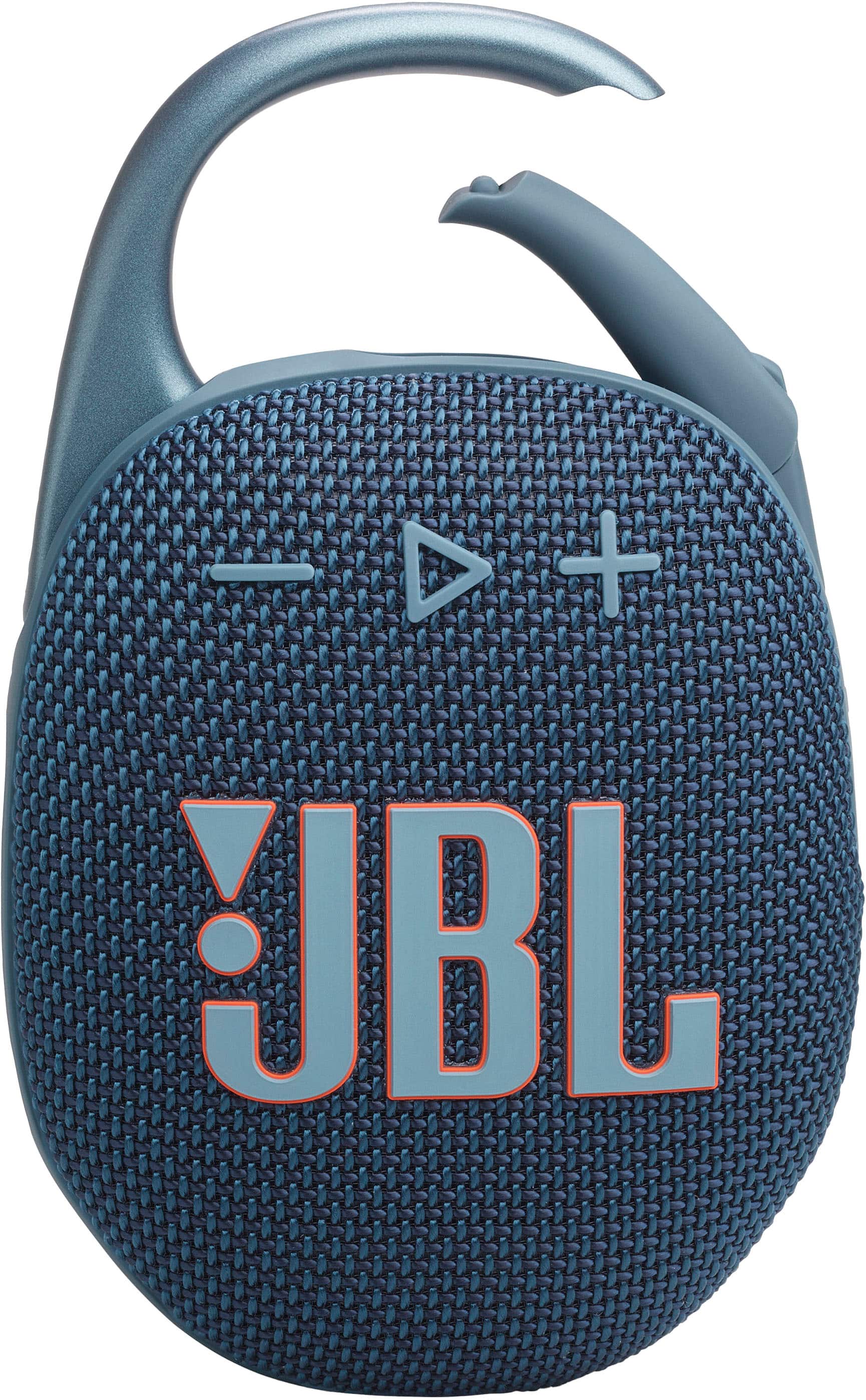 Front. JBL - Clip 5 Portable Bluetooth Speaker - Blue.