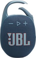 JBL - Clip 5 Portable Bluetooth Speaker - Blue - Front_Zoom