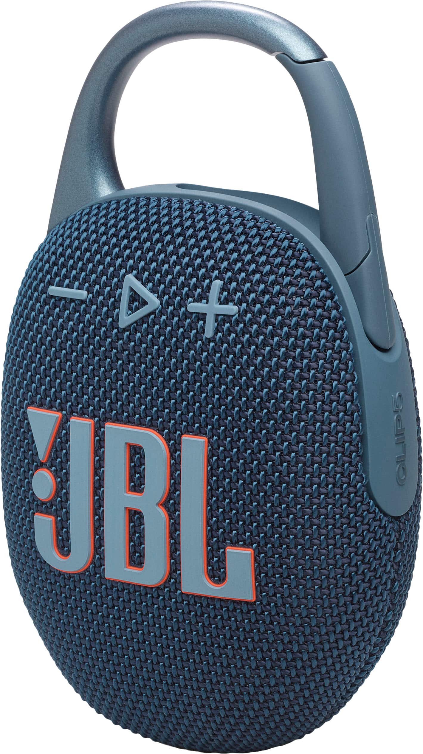 Left. JBL - Clip 5 Portable Bluetooth Speaker - Blue.