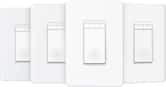 TP-Link - Tapo Smart Wi-Fi Light Dimmer Switch with Matter (4-Pack) - Replaces Most Traditional Switches - White