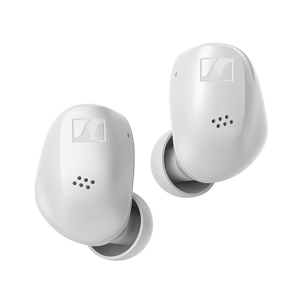 Angle. Sennheiser - ACCENTUM True Wireless Earbuds - White.